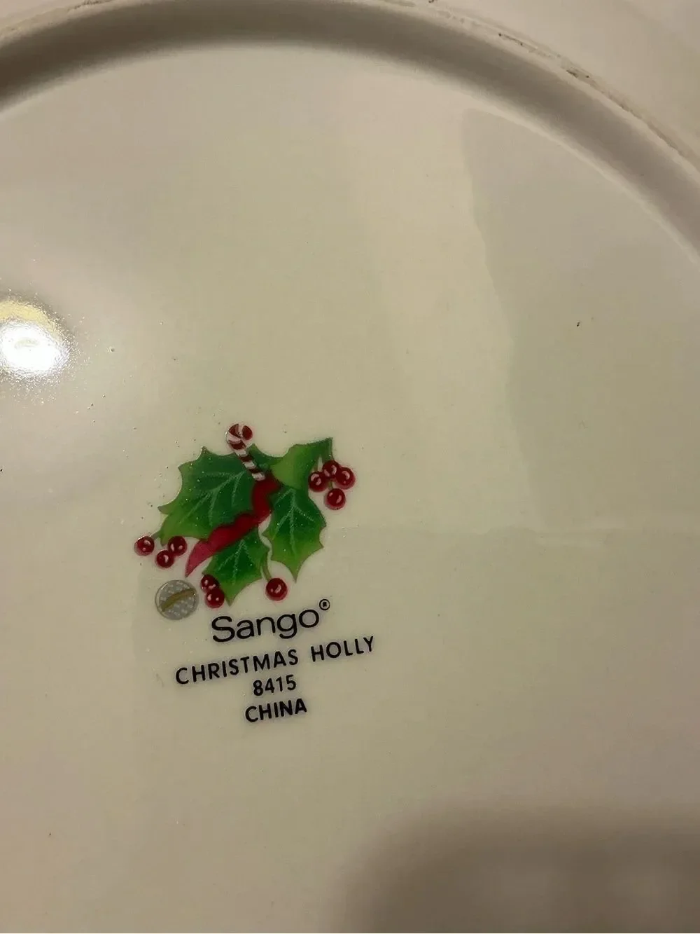 Sango plate holly